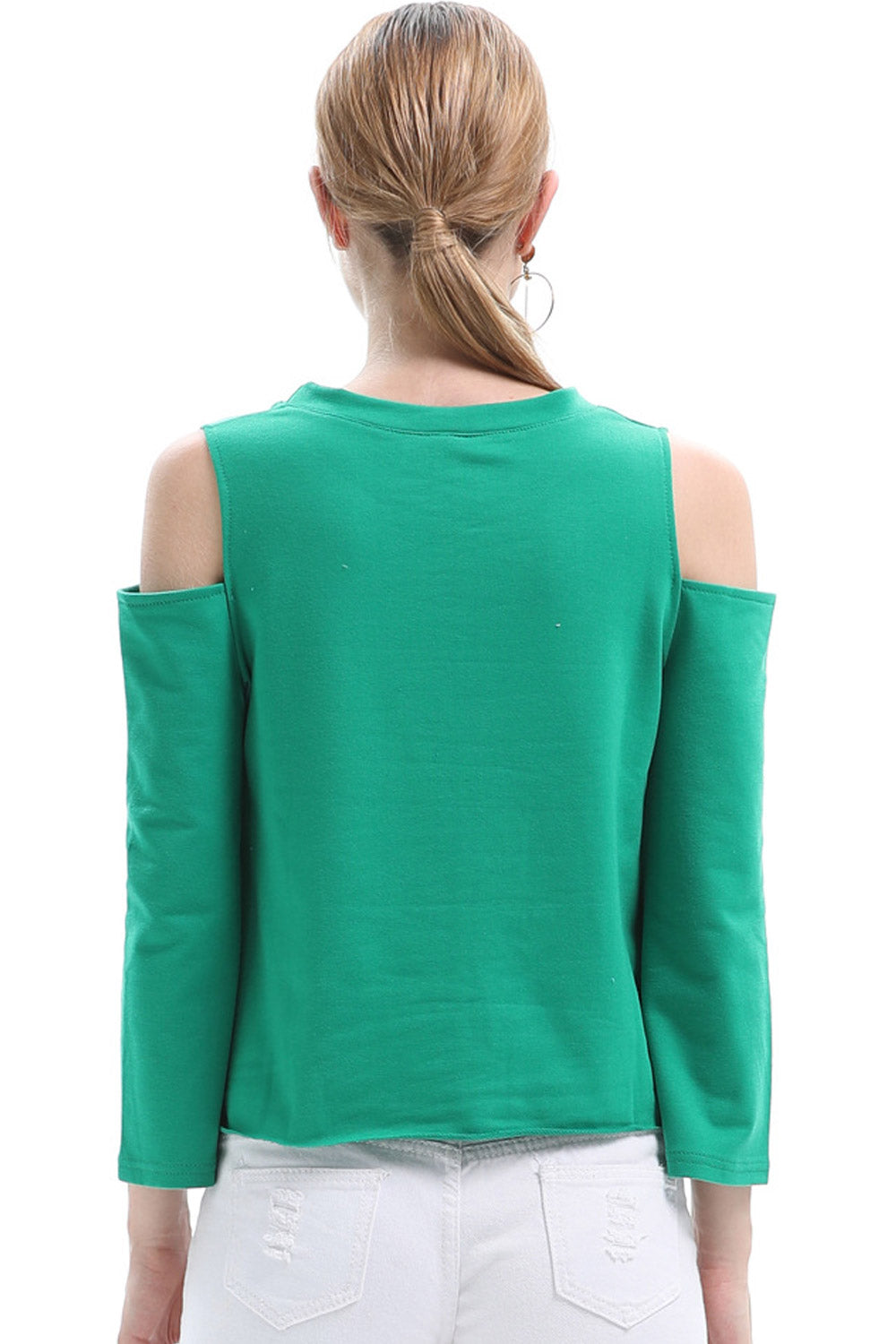 Women Stylish Cold Shoulder Casual Top