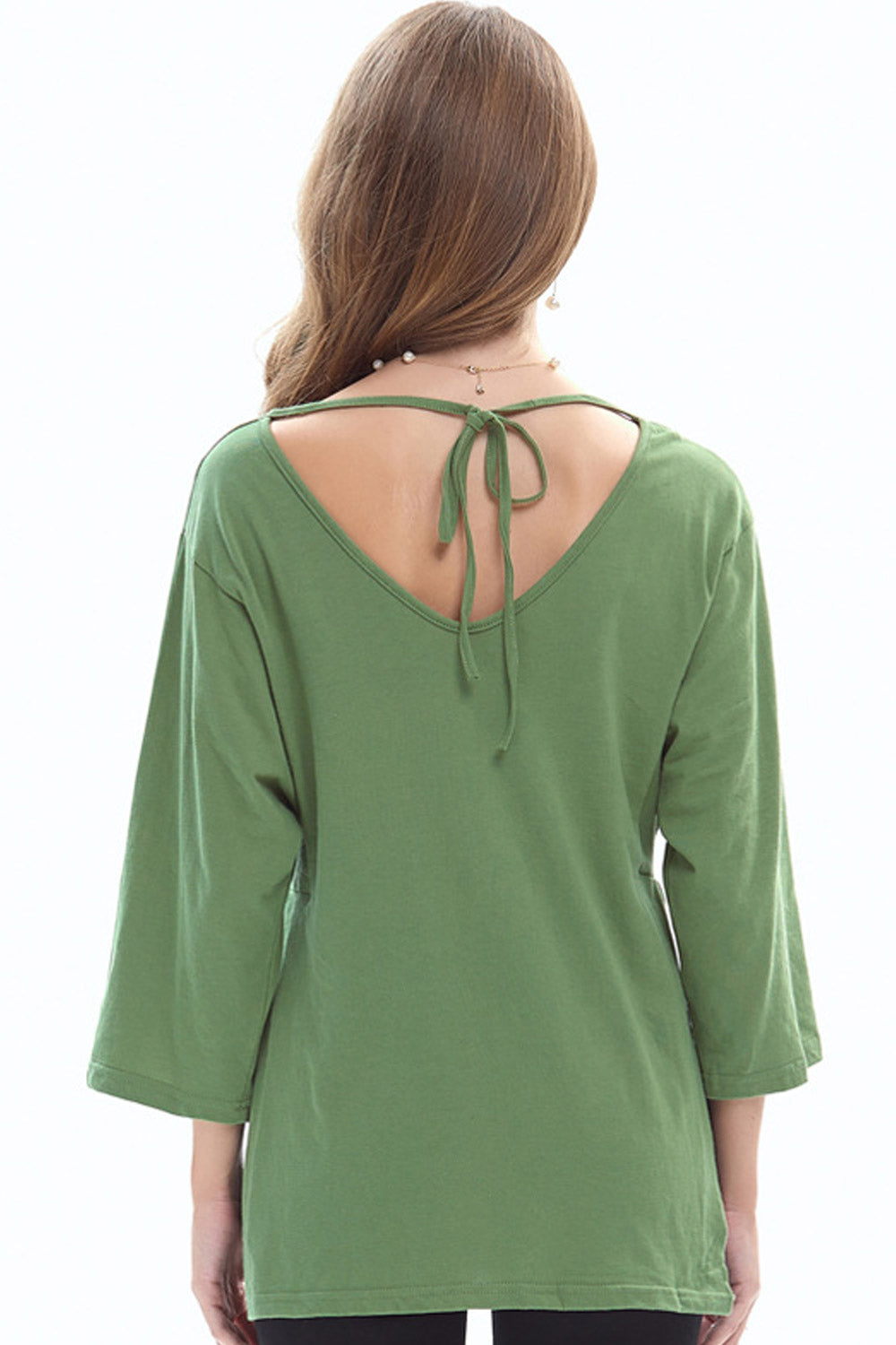Women Loose Round Neck Casual Top