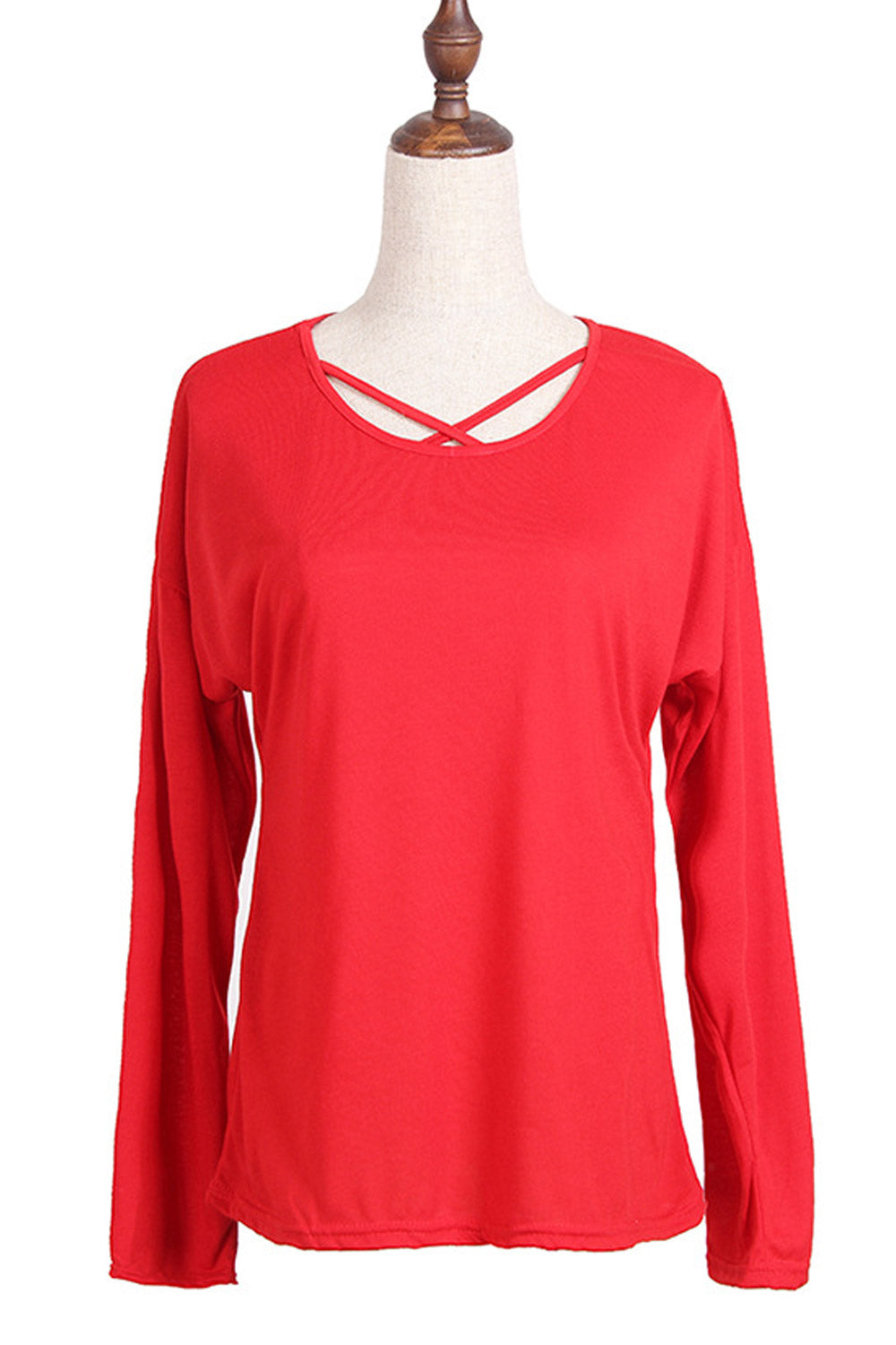 Women Comfortable Round Neck Casual Top