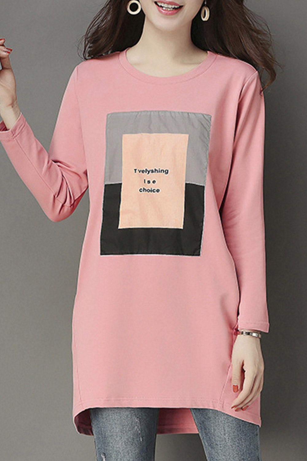 Women Solid Colored Comfortable Casual Top