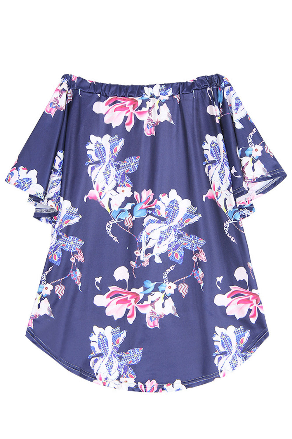 Women Off Shoulder Floral Printed Top