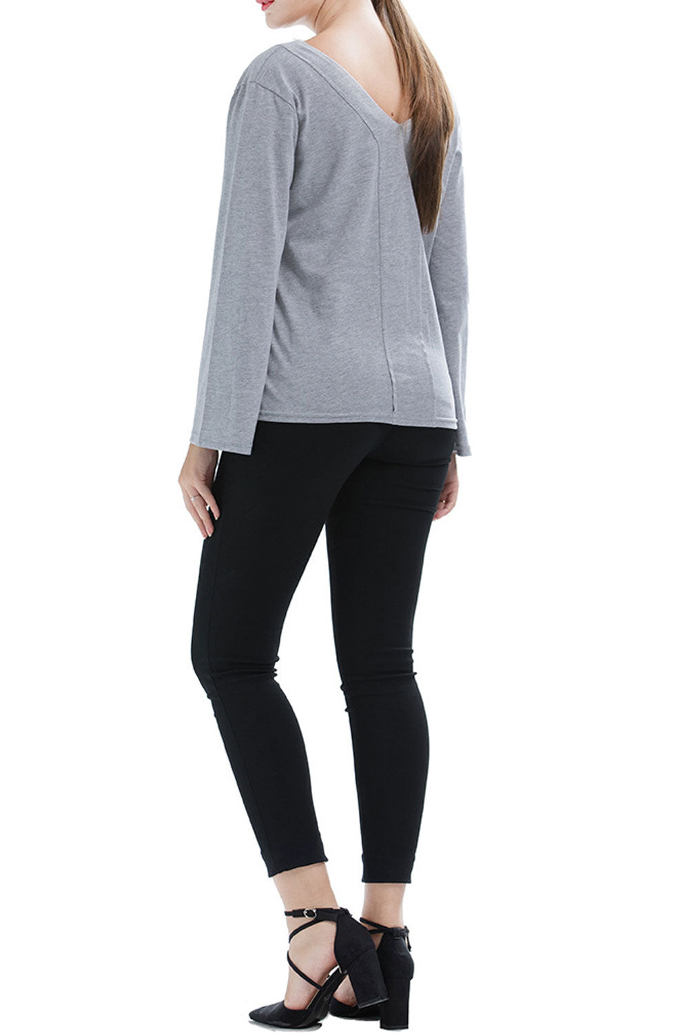 Women V-Neck Slim Comfortable Blouse
