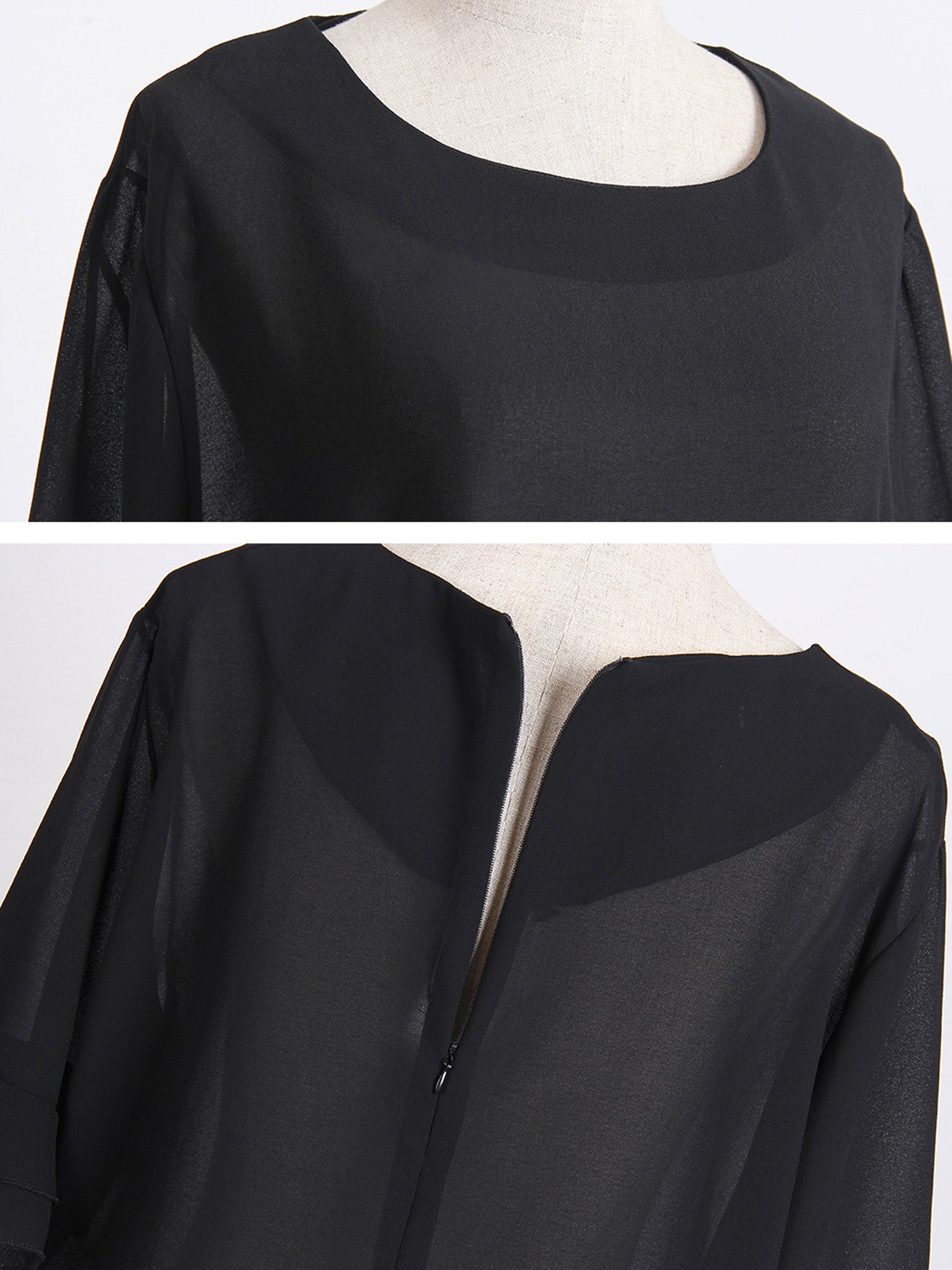 Women Fashion Short Sleeved Chiffon Top