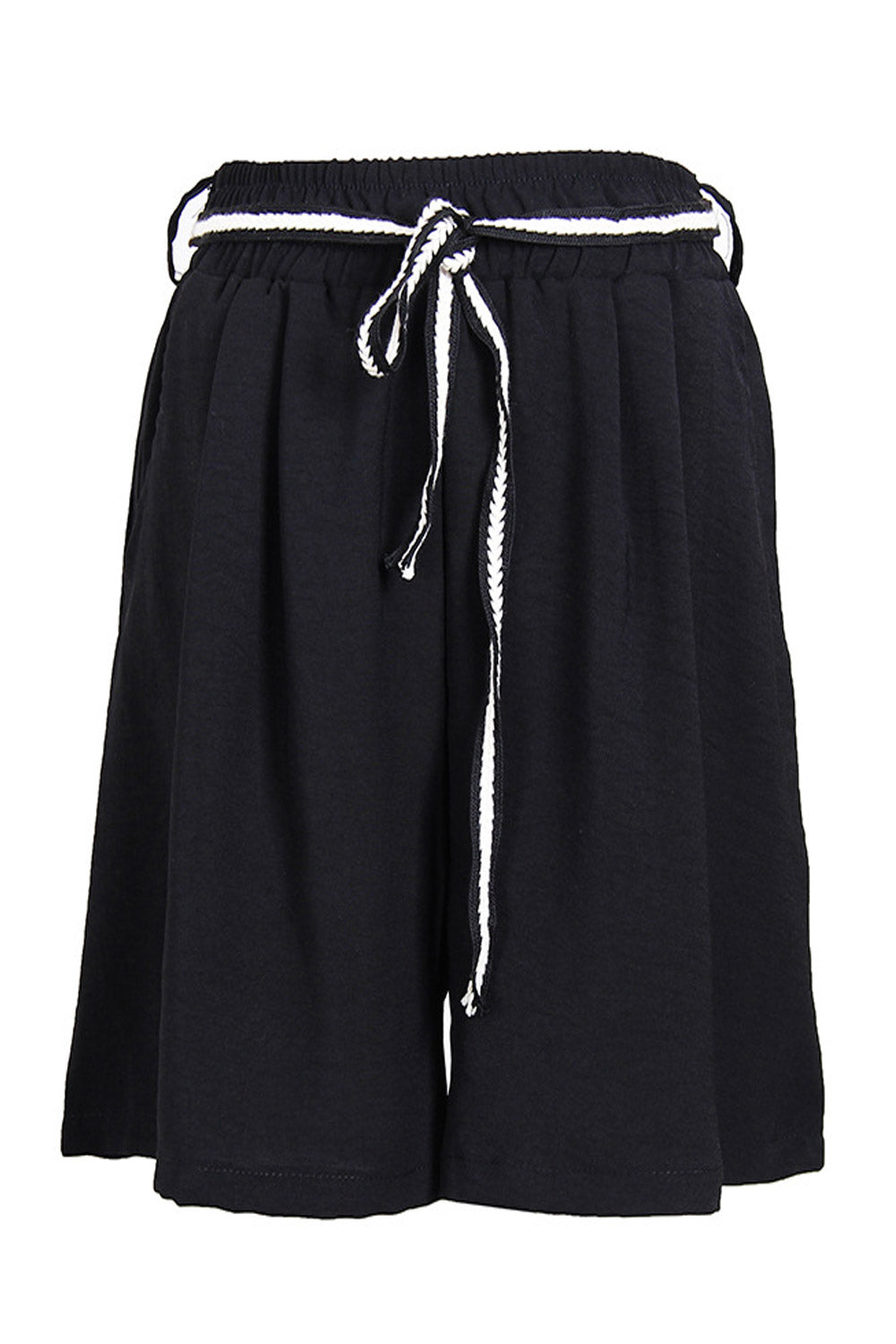 Women Loose Elasticated Waist Casual Shorts