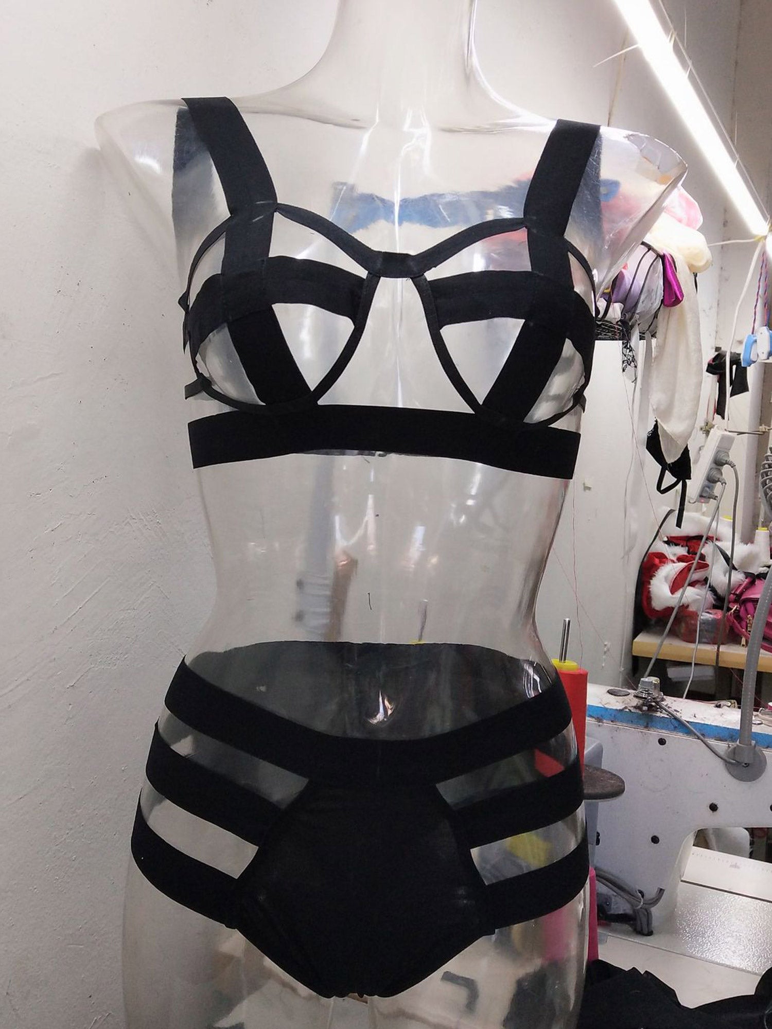 Women Hot Bra With Bottom Attractive Lingerie Set