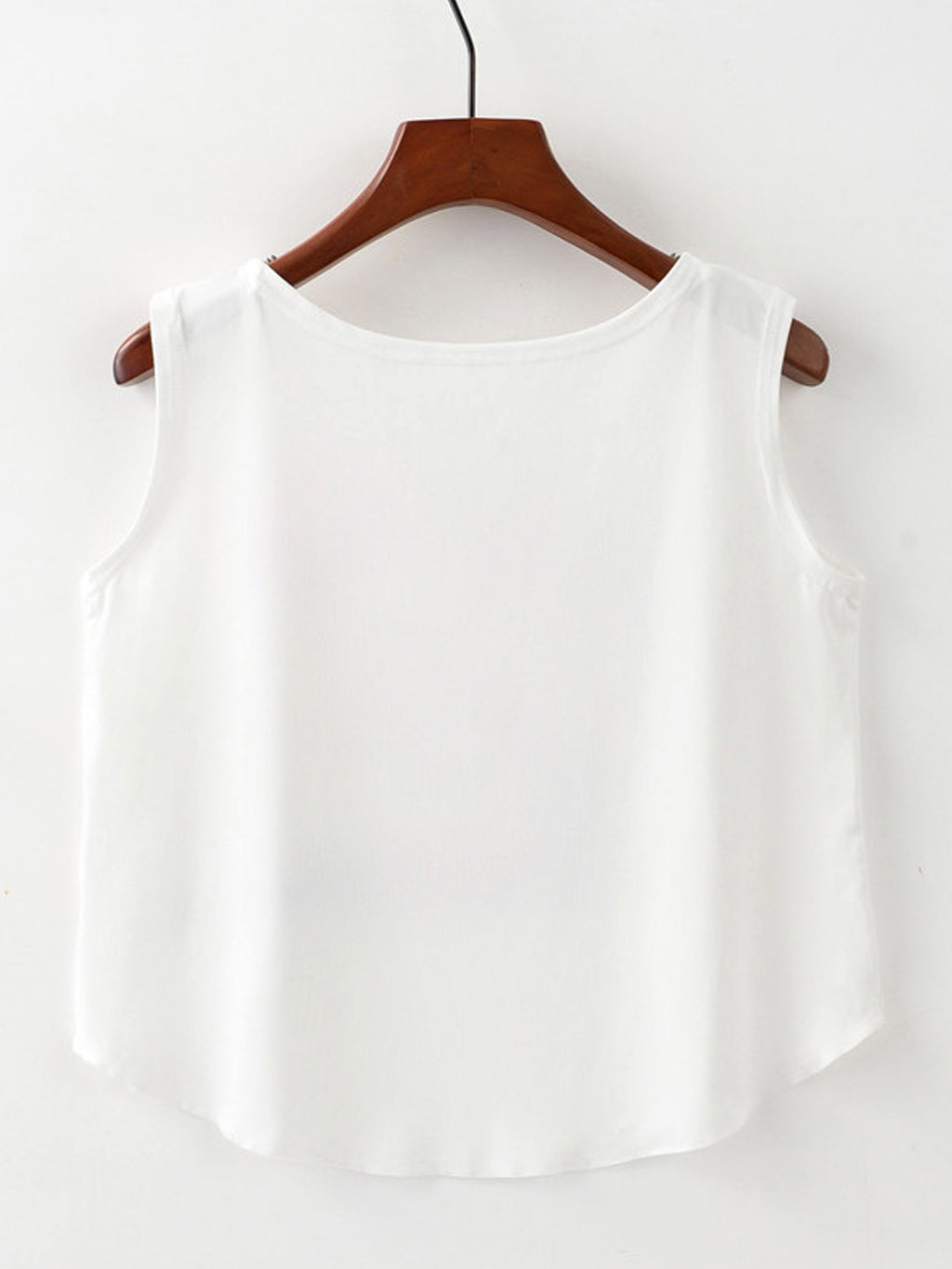 Women Baloon Printed Sleeveless Cropped Camisole Top