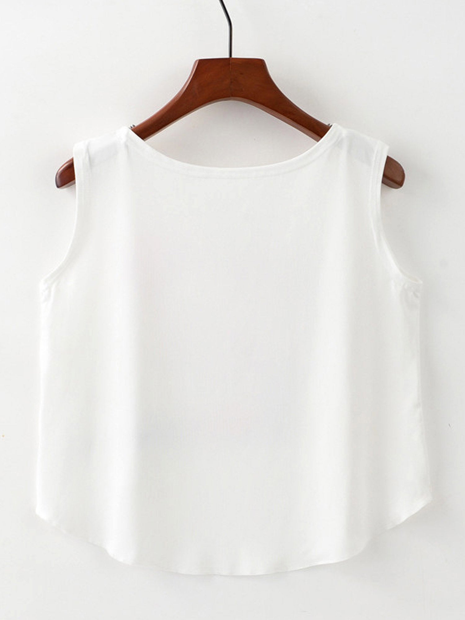 Women Baloon Printed Sleeveless Cropped Camisole Top