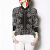 Women Small Collar Printed Casual Shirt