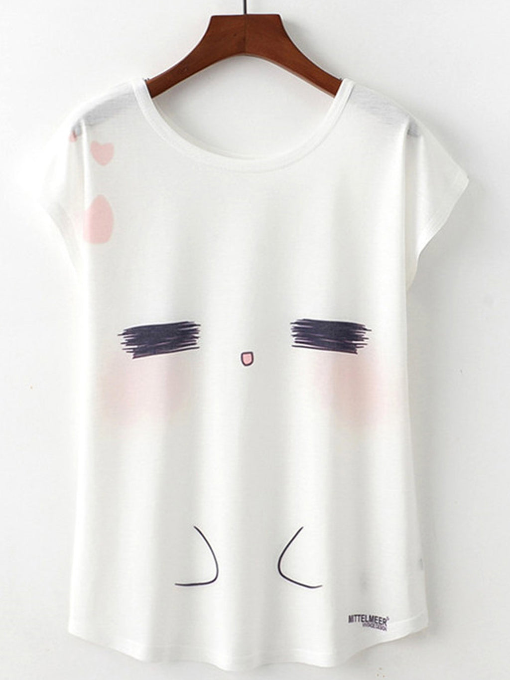 Women Casual Short Sleeve Comfortable Loose T-Shirt