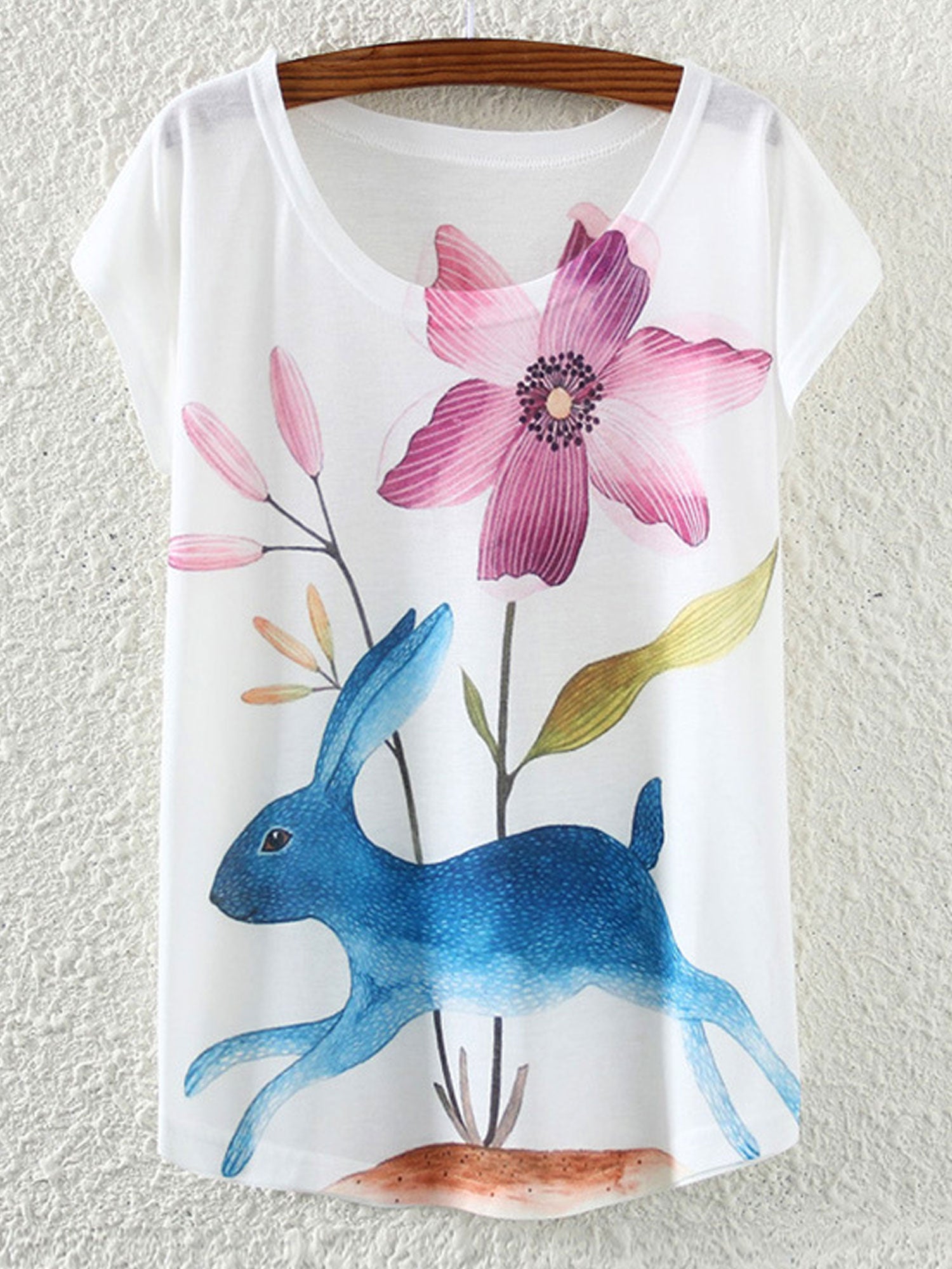 Women Beautiful Round Neck Restfull T-Shirt