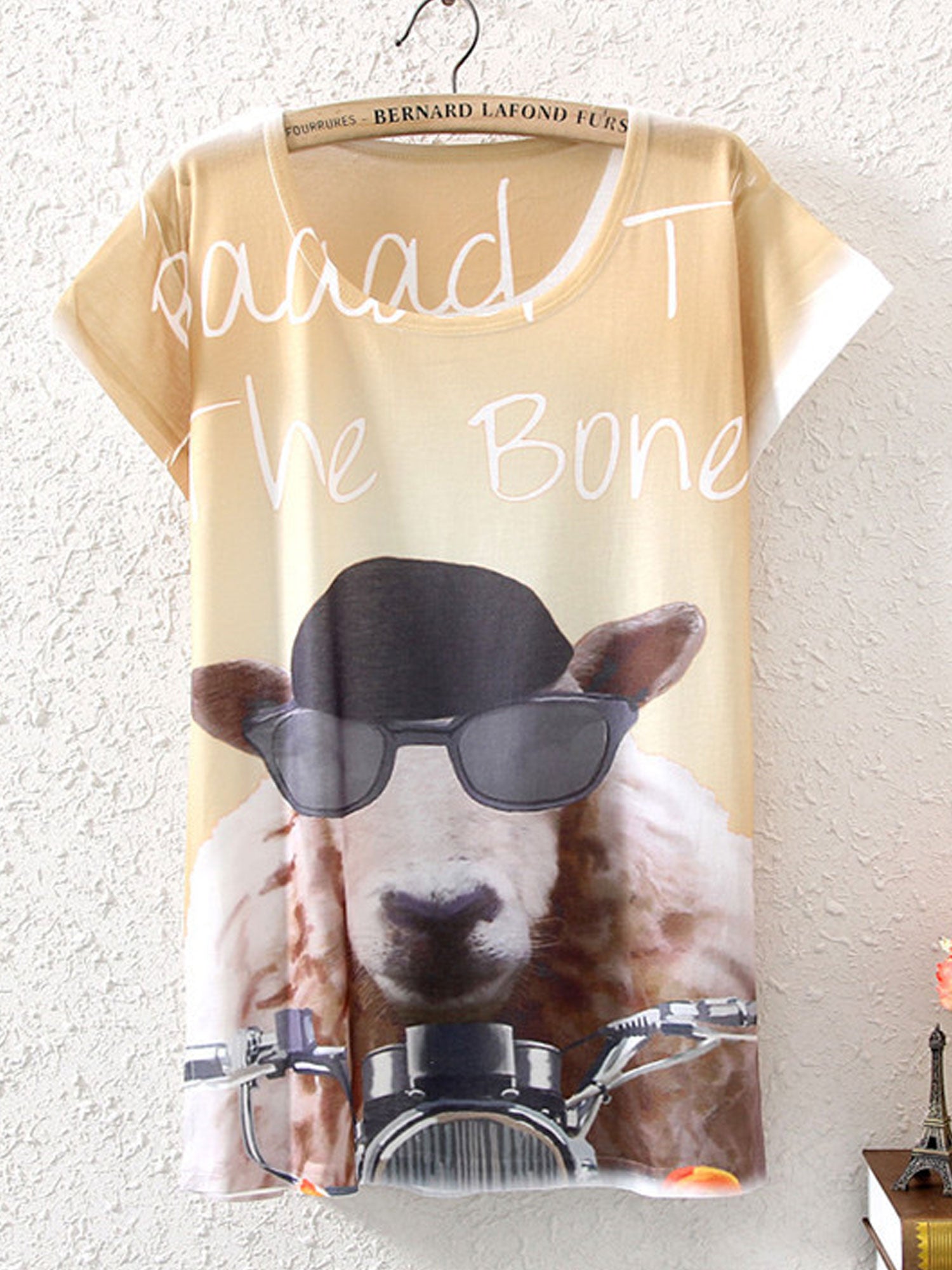 Women Comfortable Feel Loose Round Neck T-Shirt