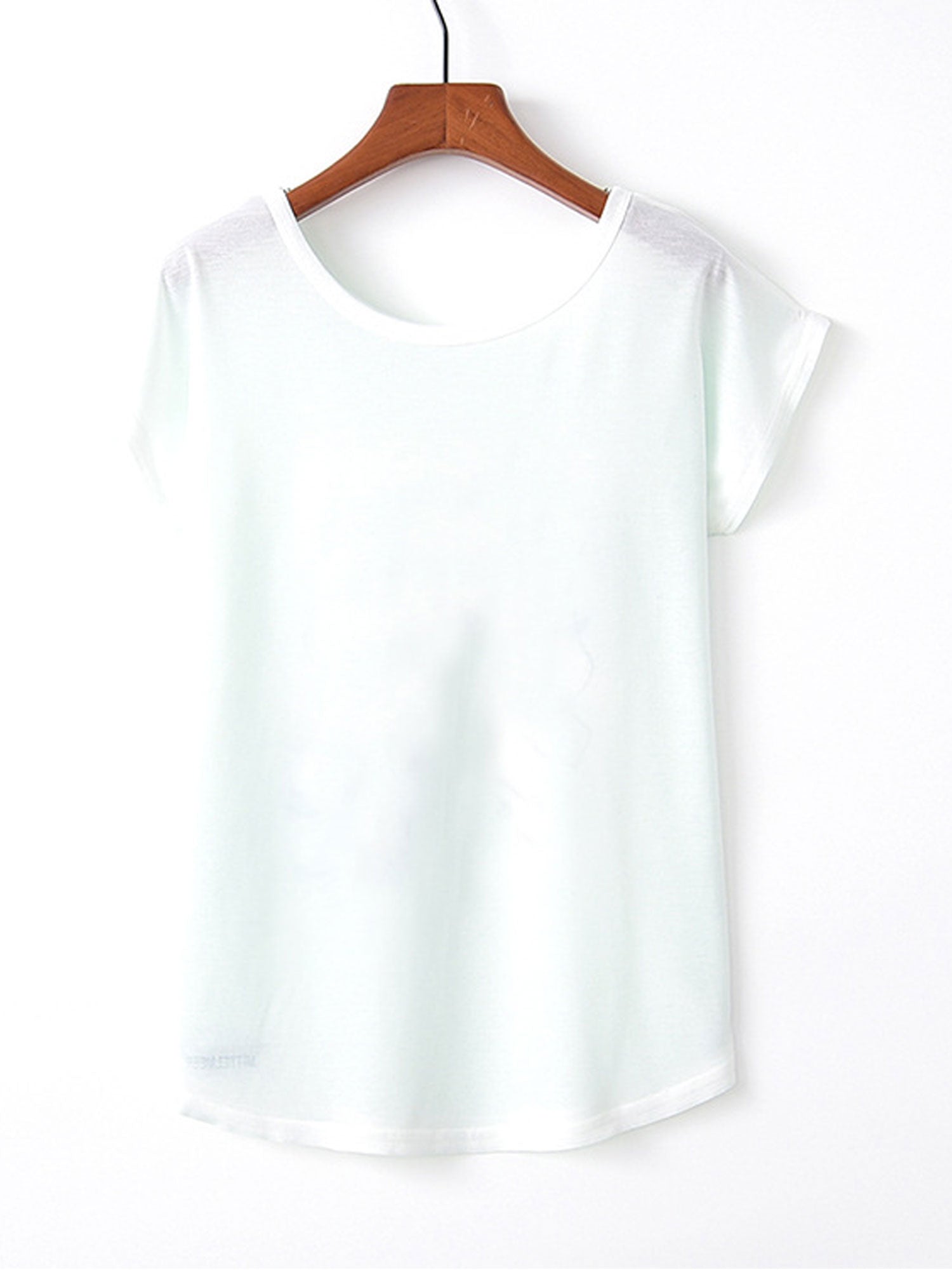 Women Comfortable Material Round Neck T-Shirt