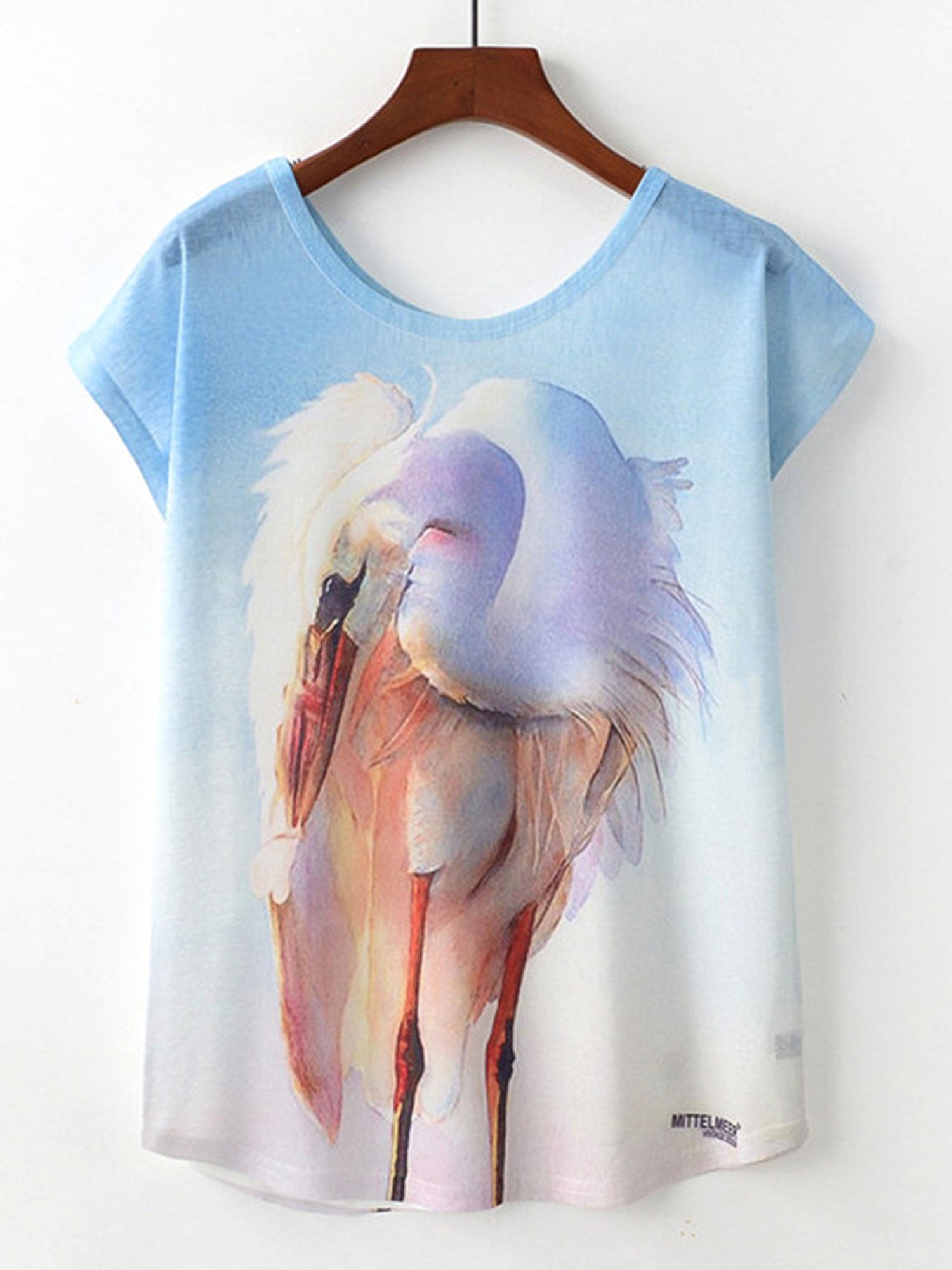 Women Summer Loose Fit Short Sleeved T-Shirt