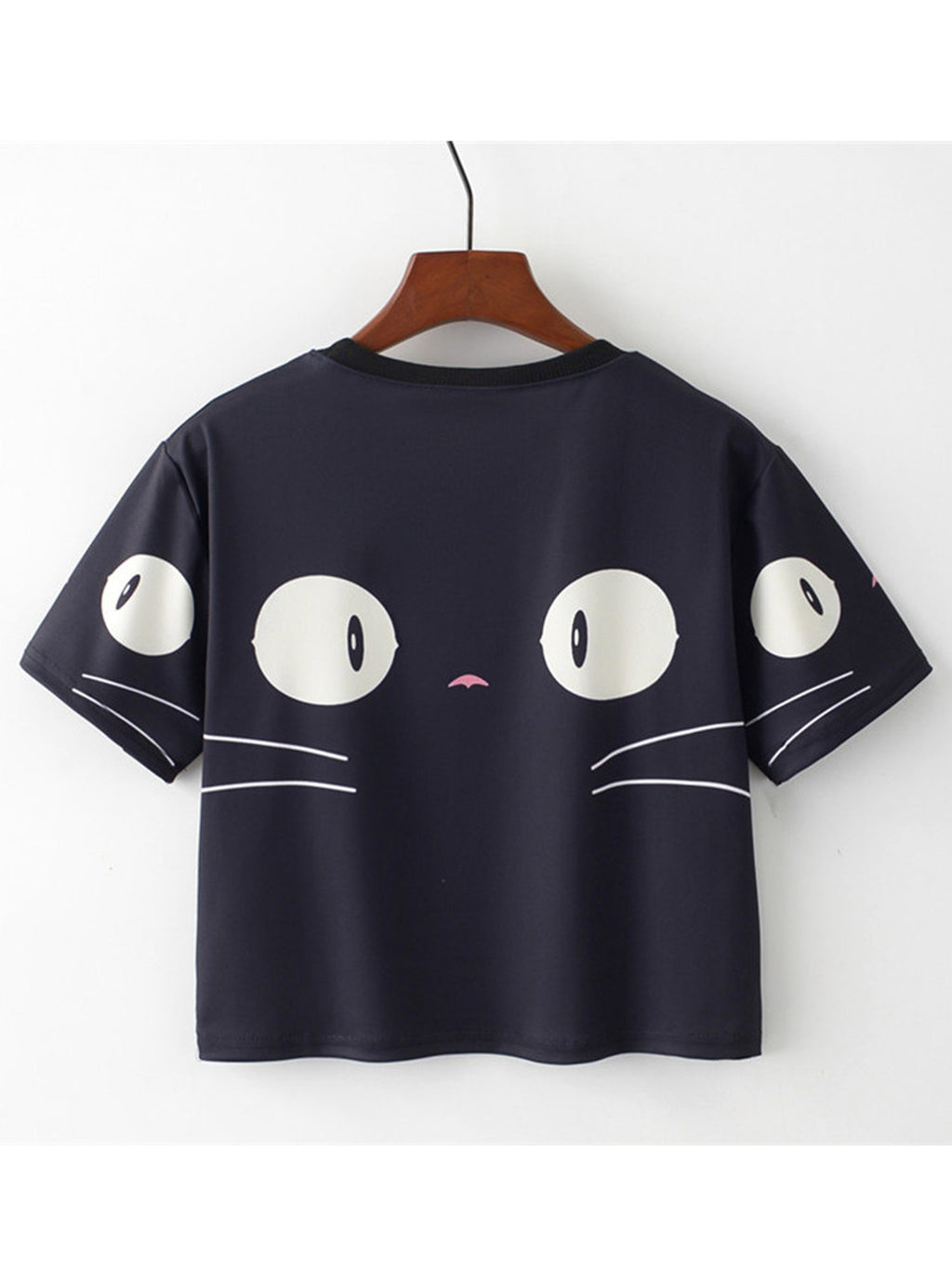 Women Pretty Round Neck Loose Summer T-Shirt