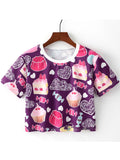 Women Short Sleeve Loose Soft Feel Summer T-Shirt