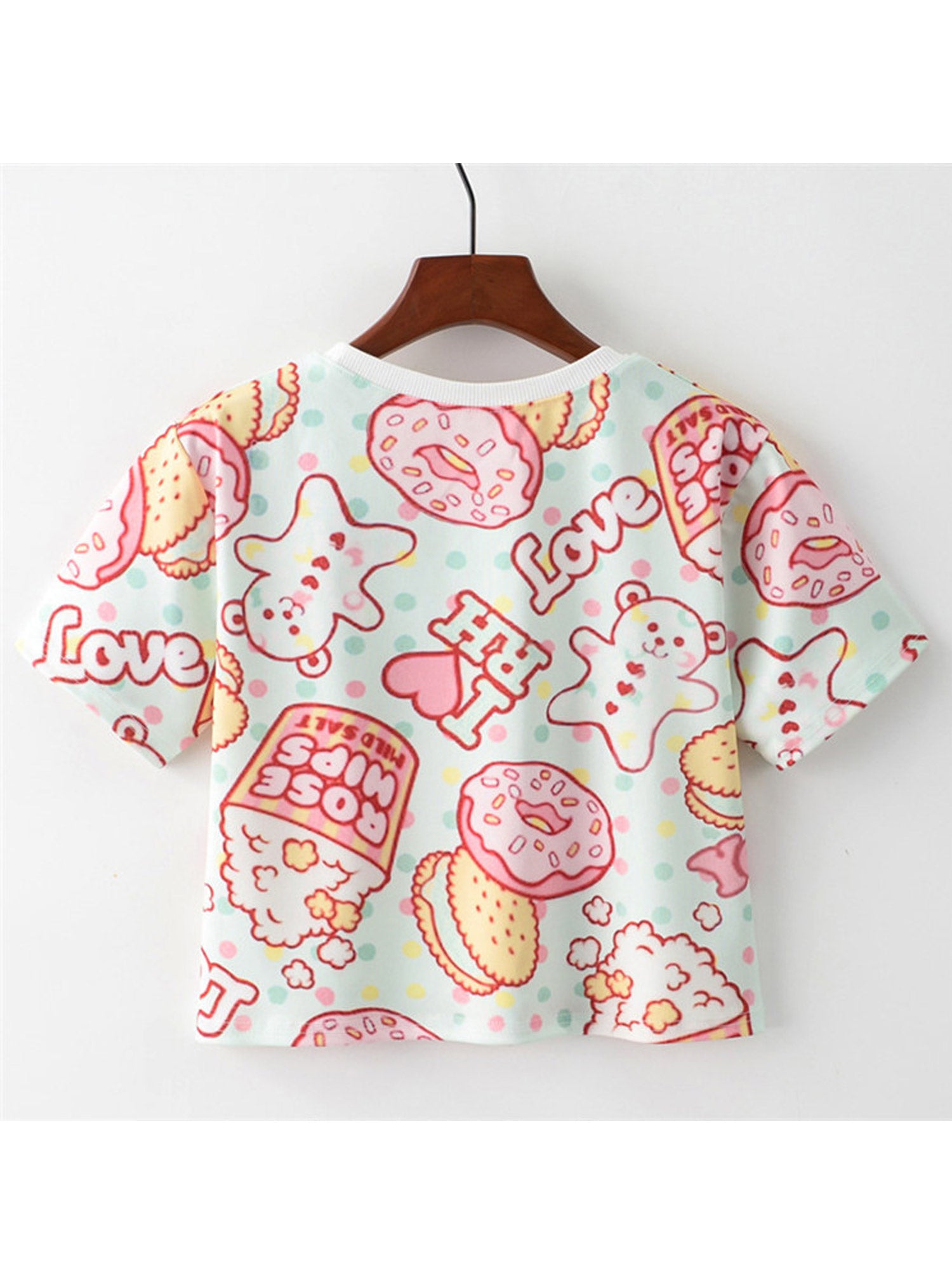 Women Animated Short Sleeve Loose Summer T-Shirt
