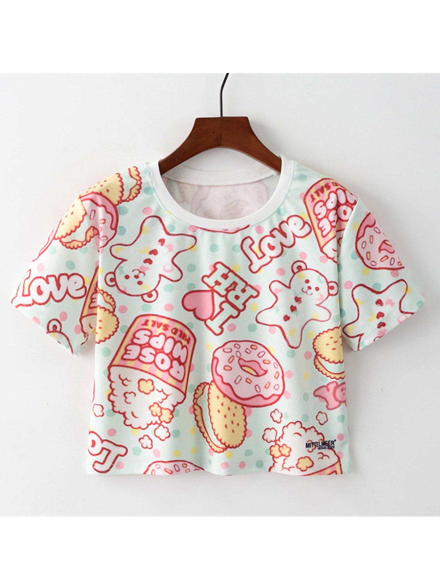 Women Animated Short Sleeve Loose Summer T-Shirt