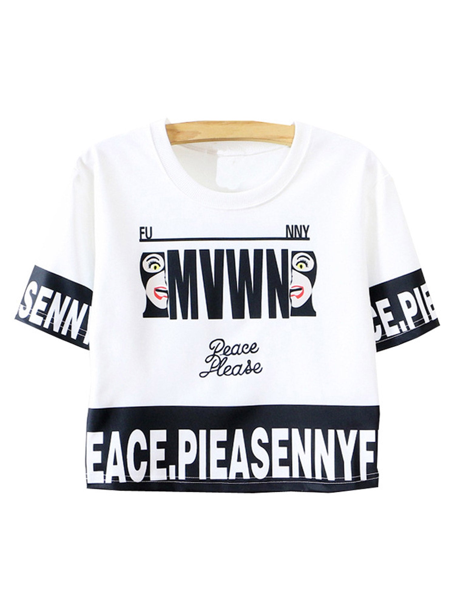 Women Loose Printed Short Sleeve Fashion T-Shirt