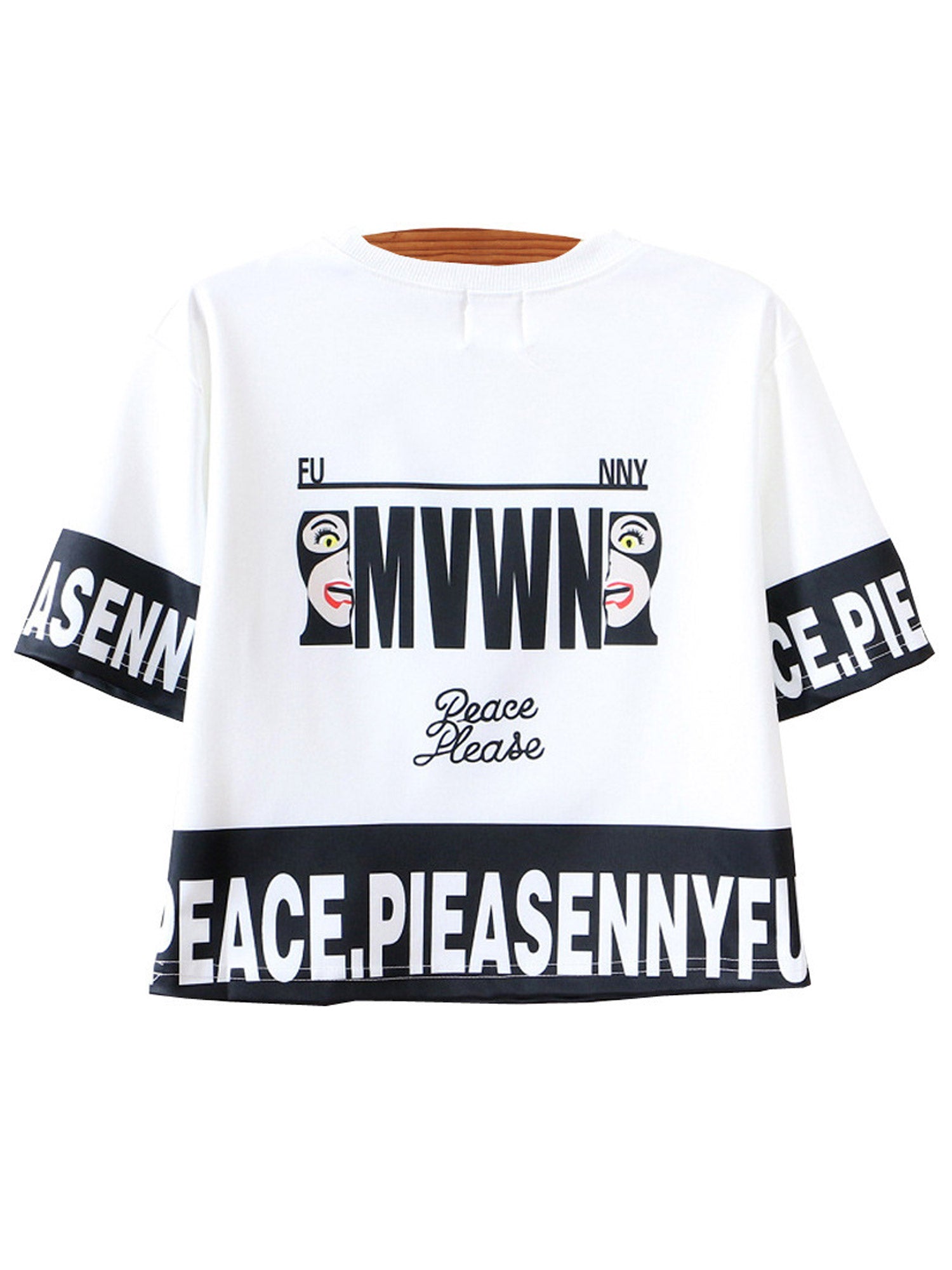 Women Loose Printed Short Sleeve Fashion T-Shirt