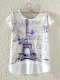 Women Elegant Soft Feel Casual Summer T-Shirt
