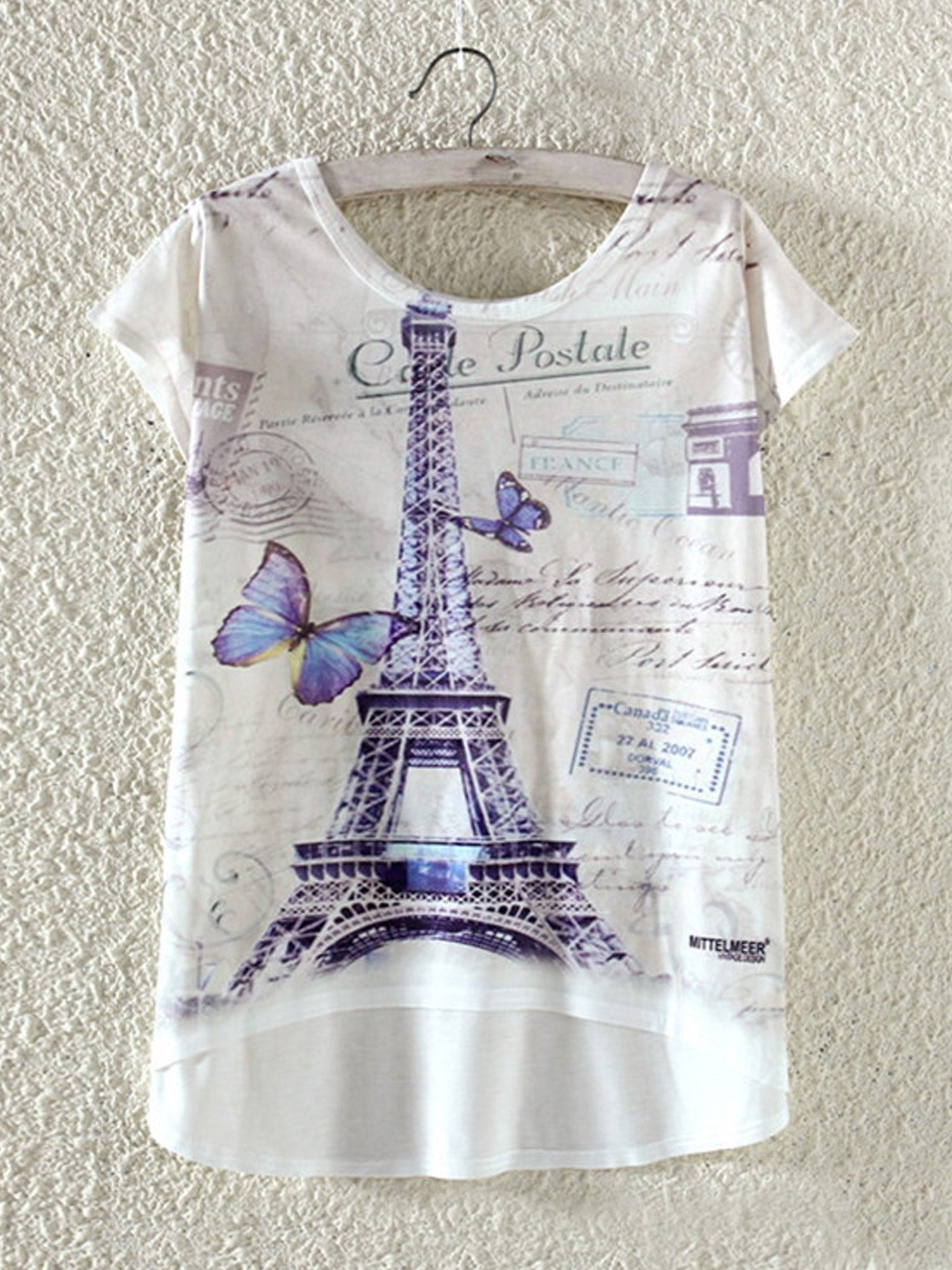 Women Elegant Soft Feel Casual Summer T-Shirt