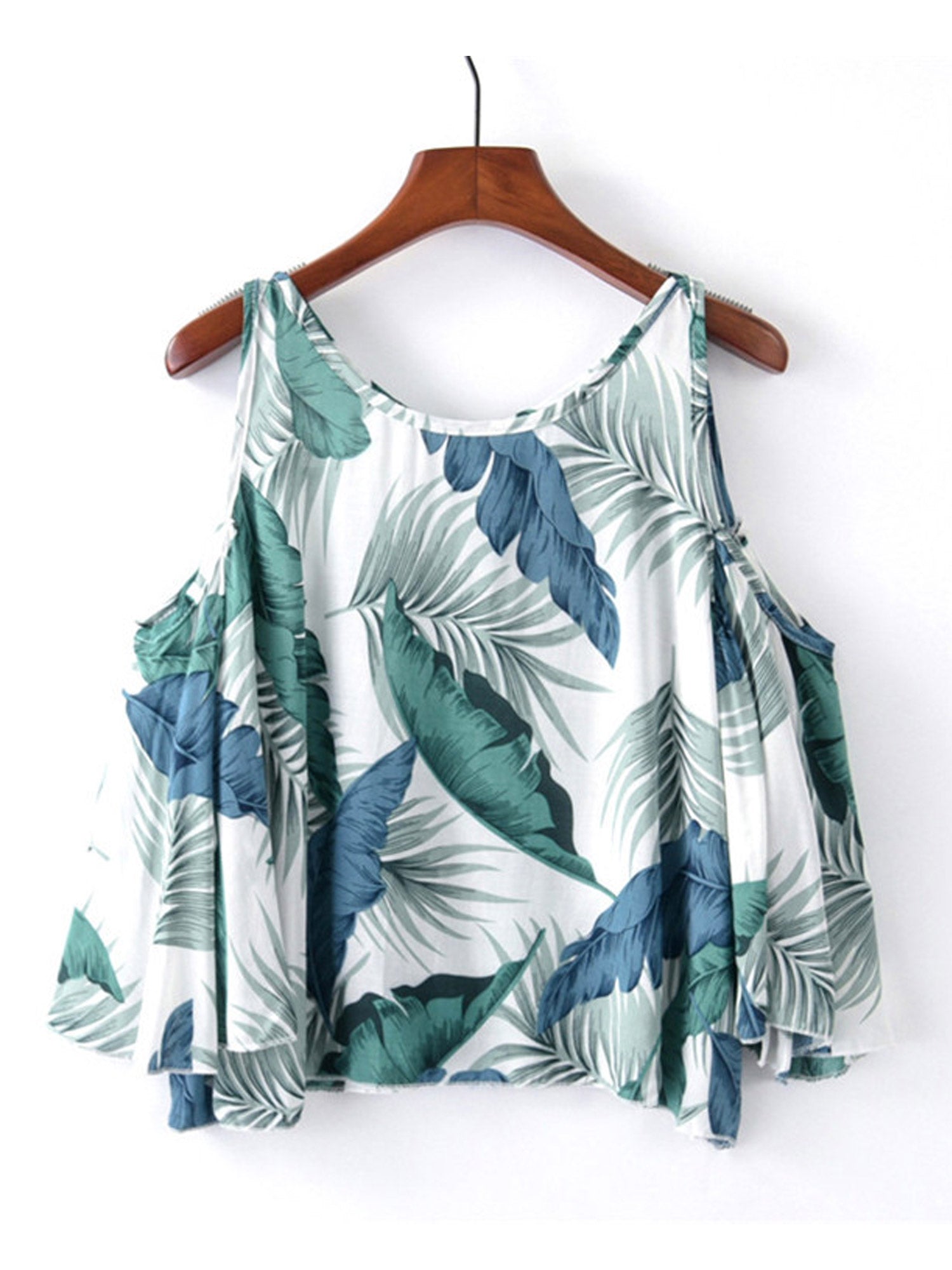 Women Printed Loose Sleeveless Design Summer Top