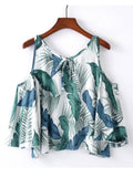 Women Printed Loose Sleeveless Design Summer Top