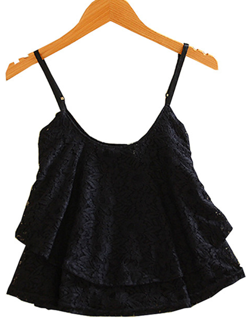 Women Adjustable Strap Beautiful Lace Top