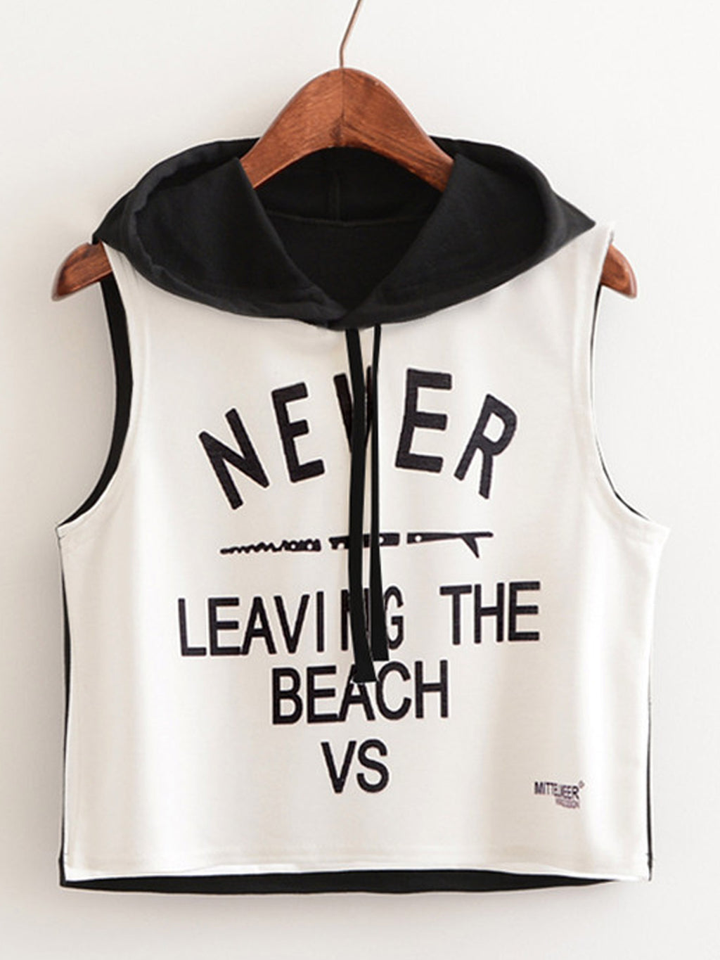 Women Hooded Neck Loose Shape Casual Top