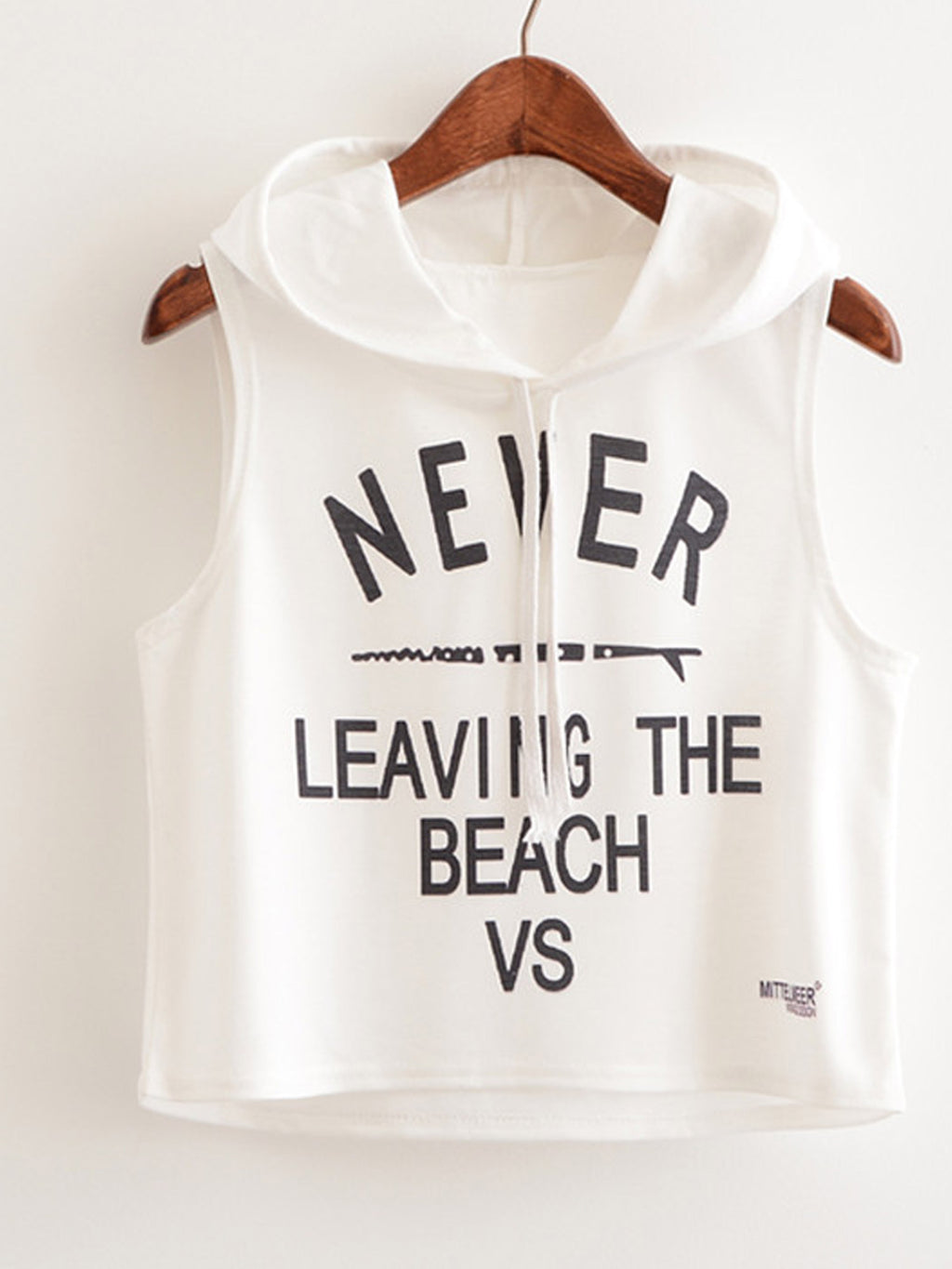 Women Hooded Neck Loose Shape Casual Top