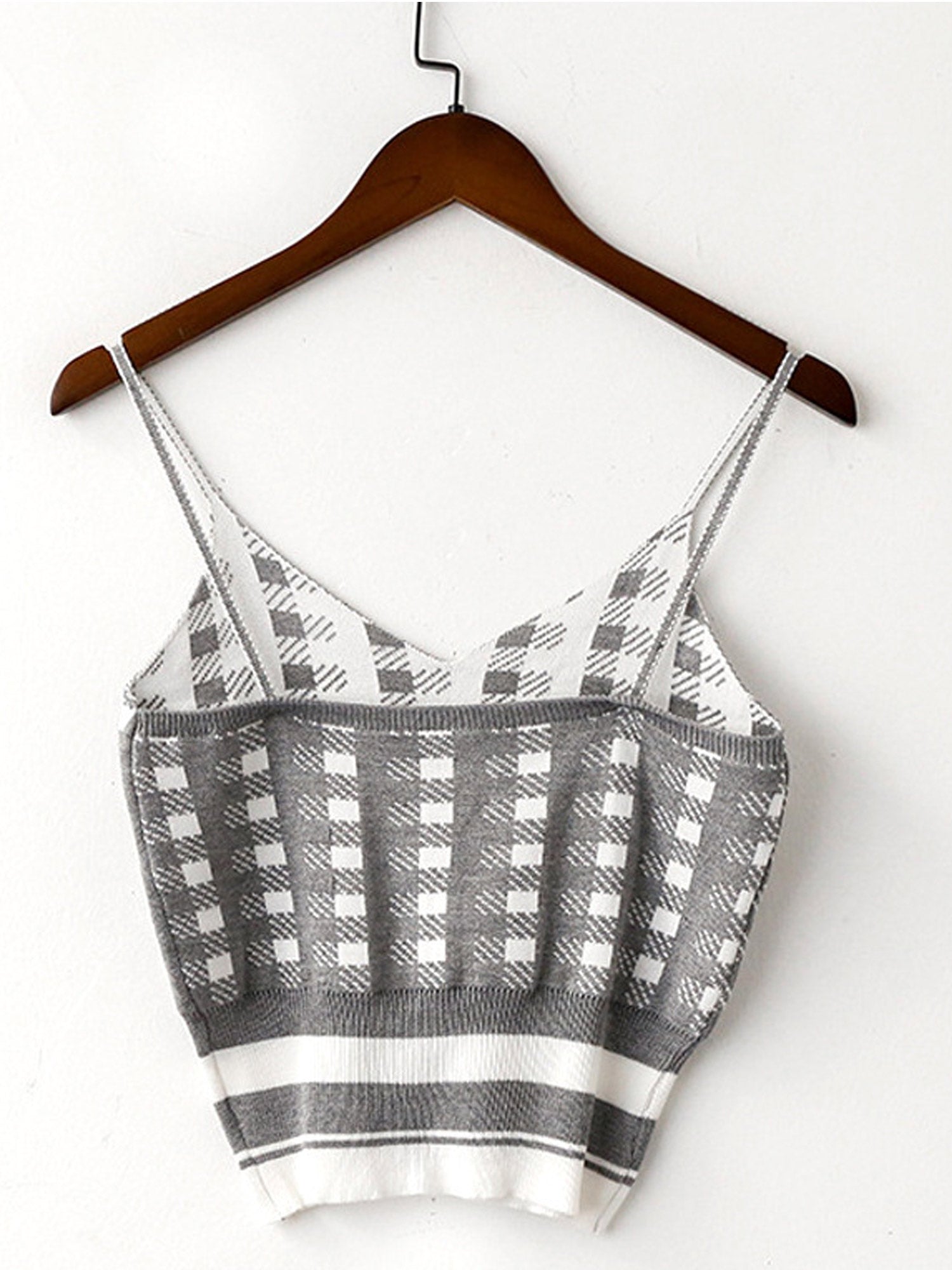 Women Thin Strap Printed Elasticated Summer Top