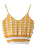 Women Thin Strap Printed Elasticated Summer Top