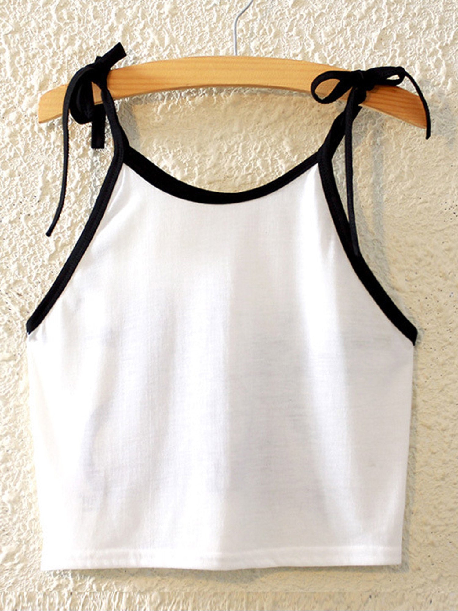 Women Watermelon Print Tie Strap Fashion Top