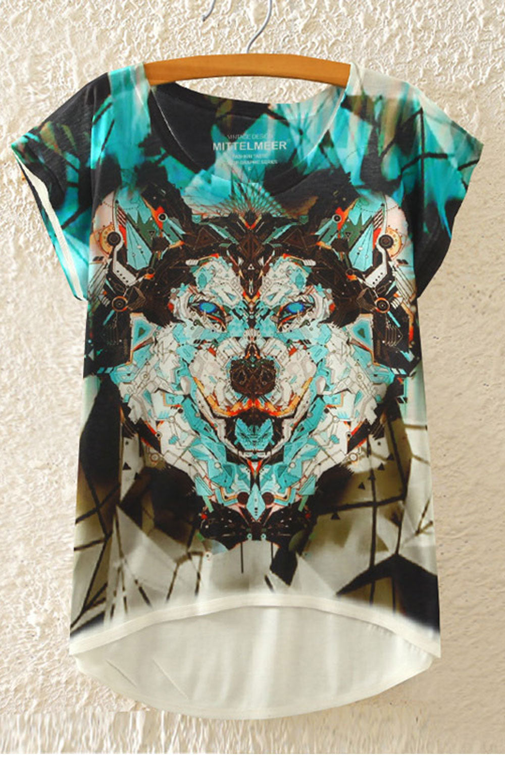 Women Printed Loose Short Sleeve T-Shirt