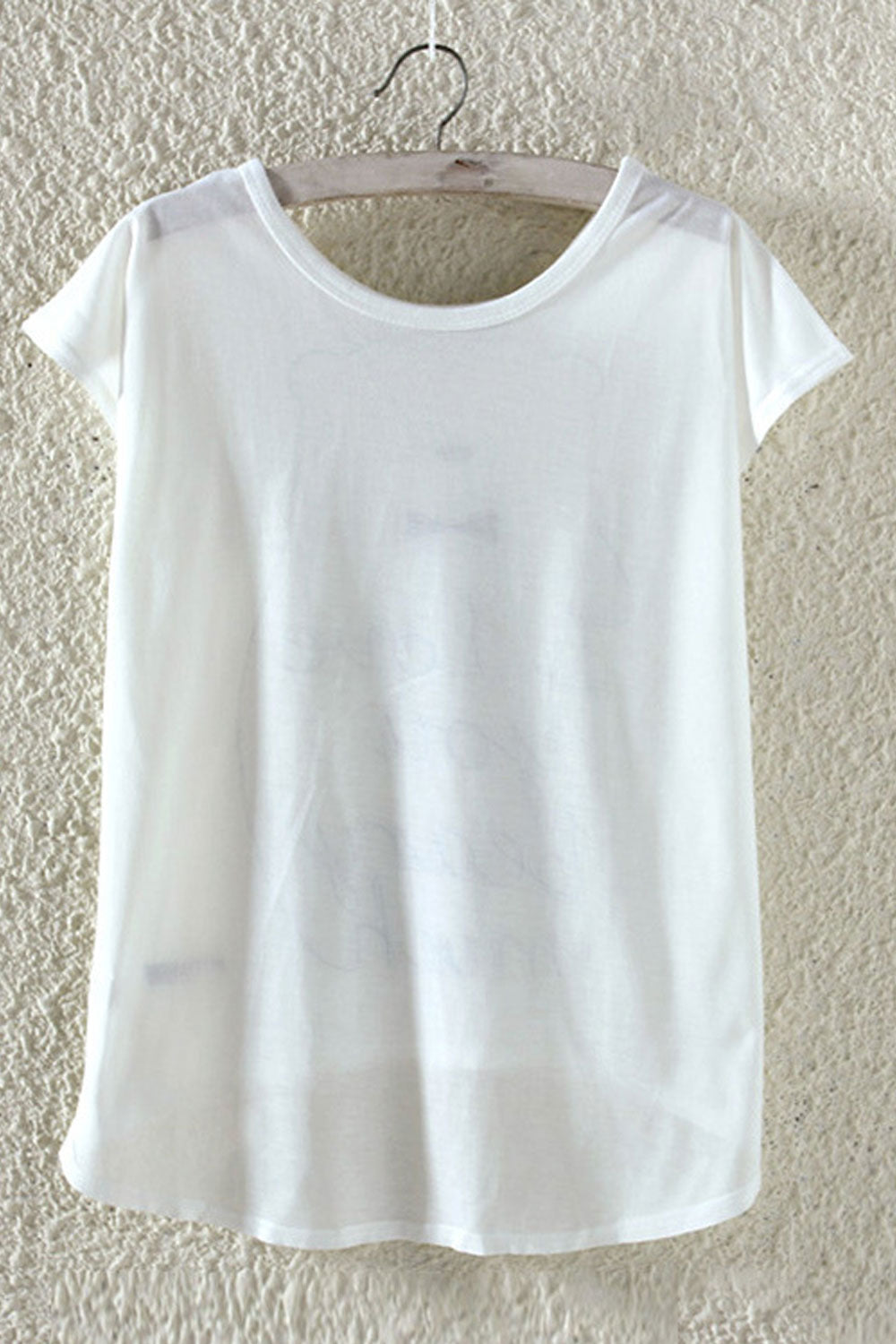 Women Summer Loose Starry Printed T-Shirt