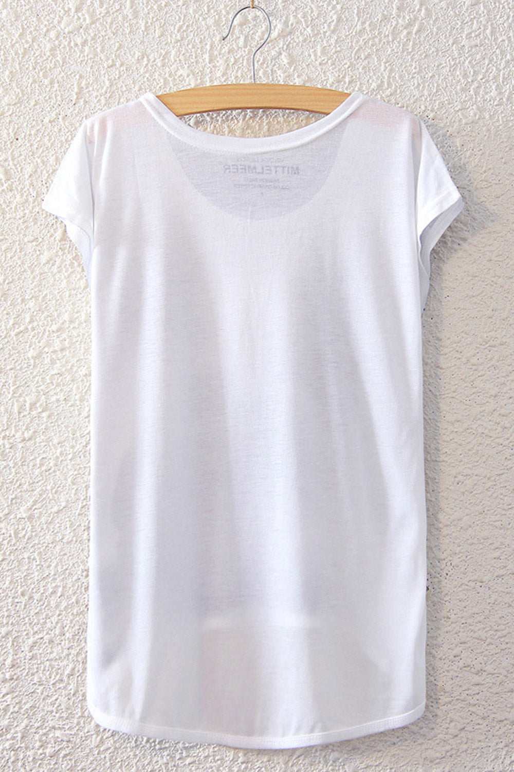 Women Dog Printed Summer Loose T-Shirt