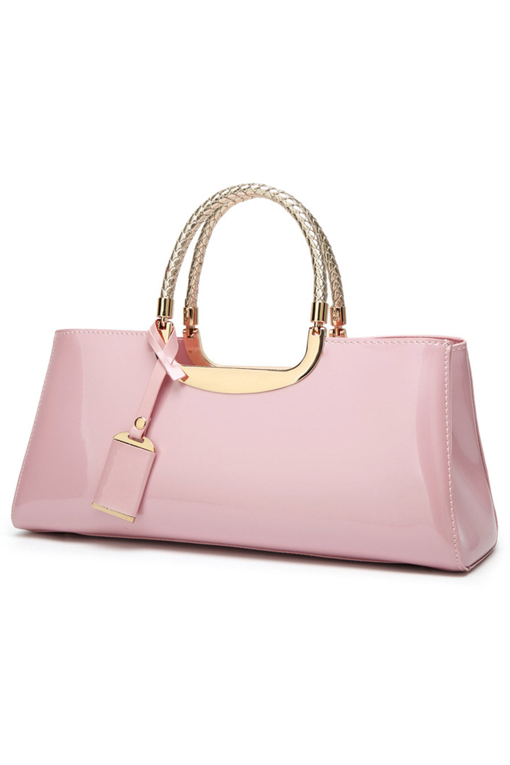 Women Fashion PU Leather Solid Handbag