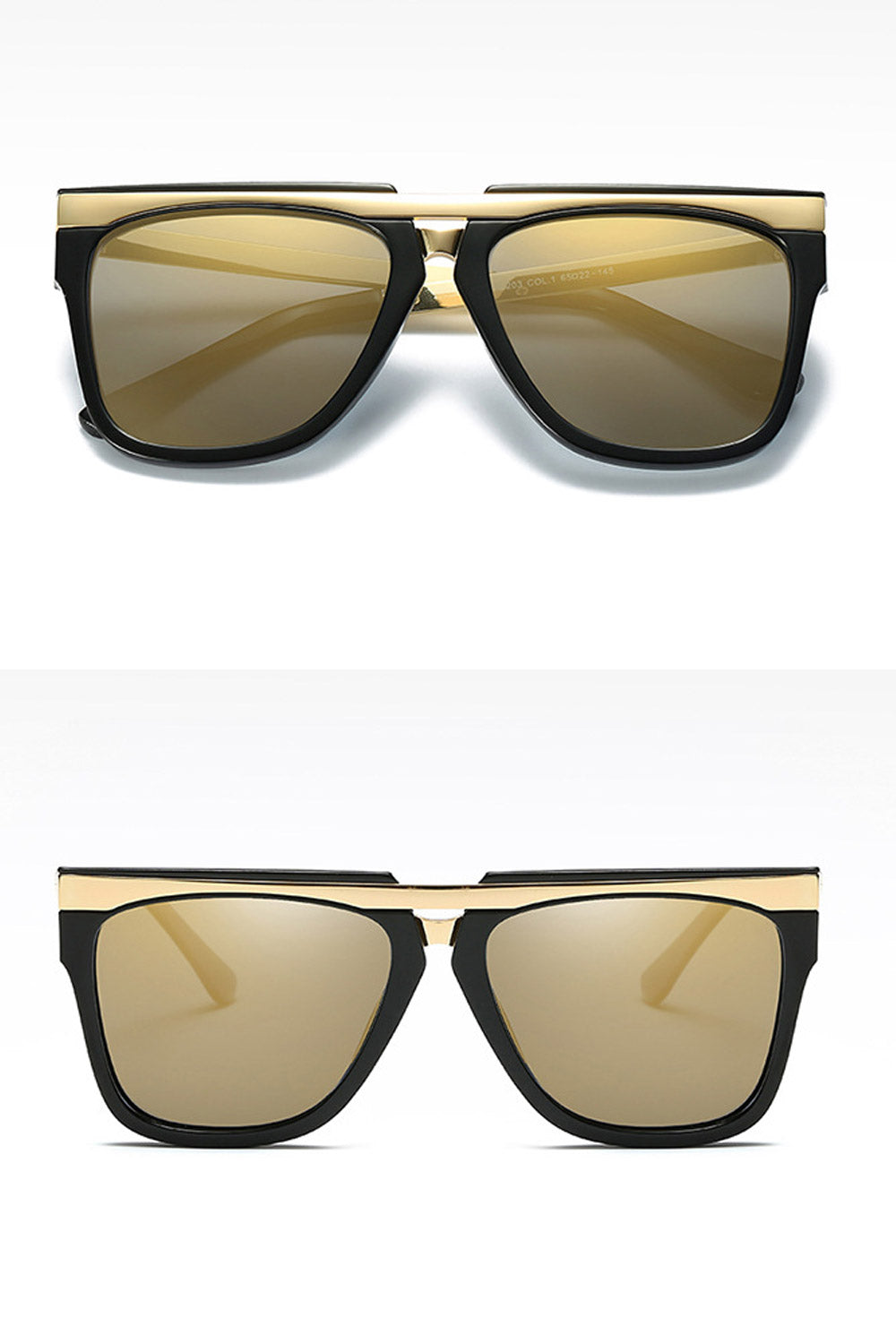 Men Big Frame Square Shaped Casual Sun Glass