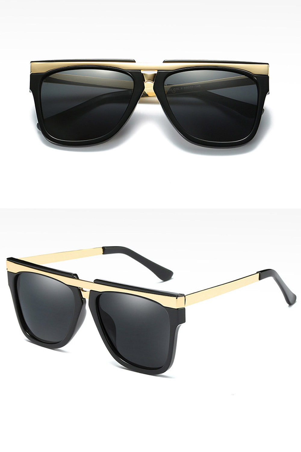 Men Big Frame Square Shaped Casual Sun Glass