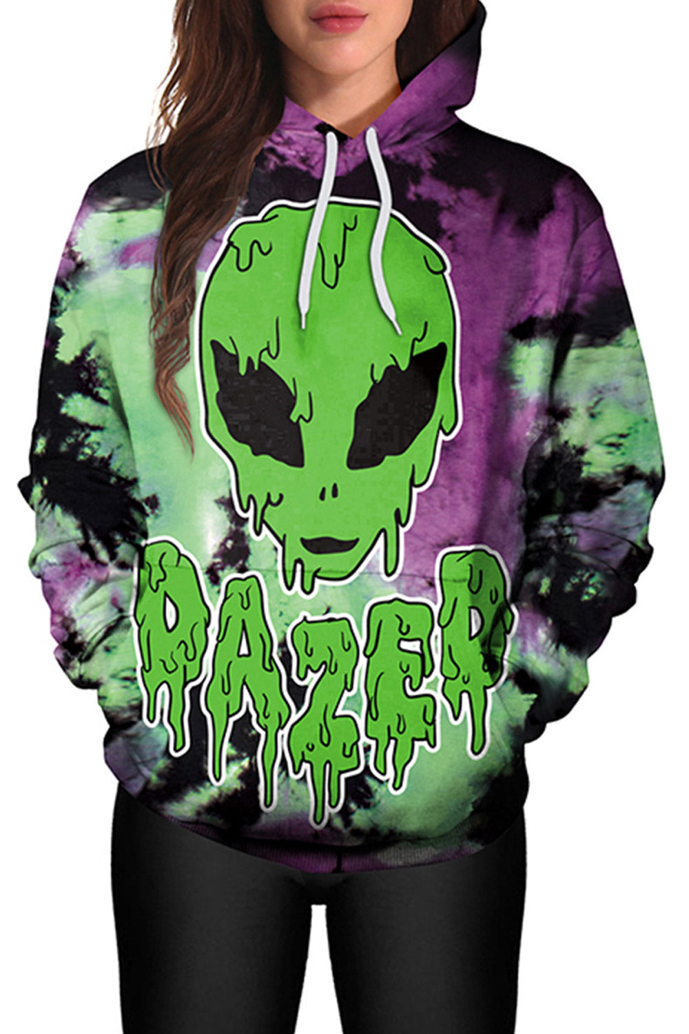 Women 3D Digital Print Autumn Winter Hoodie