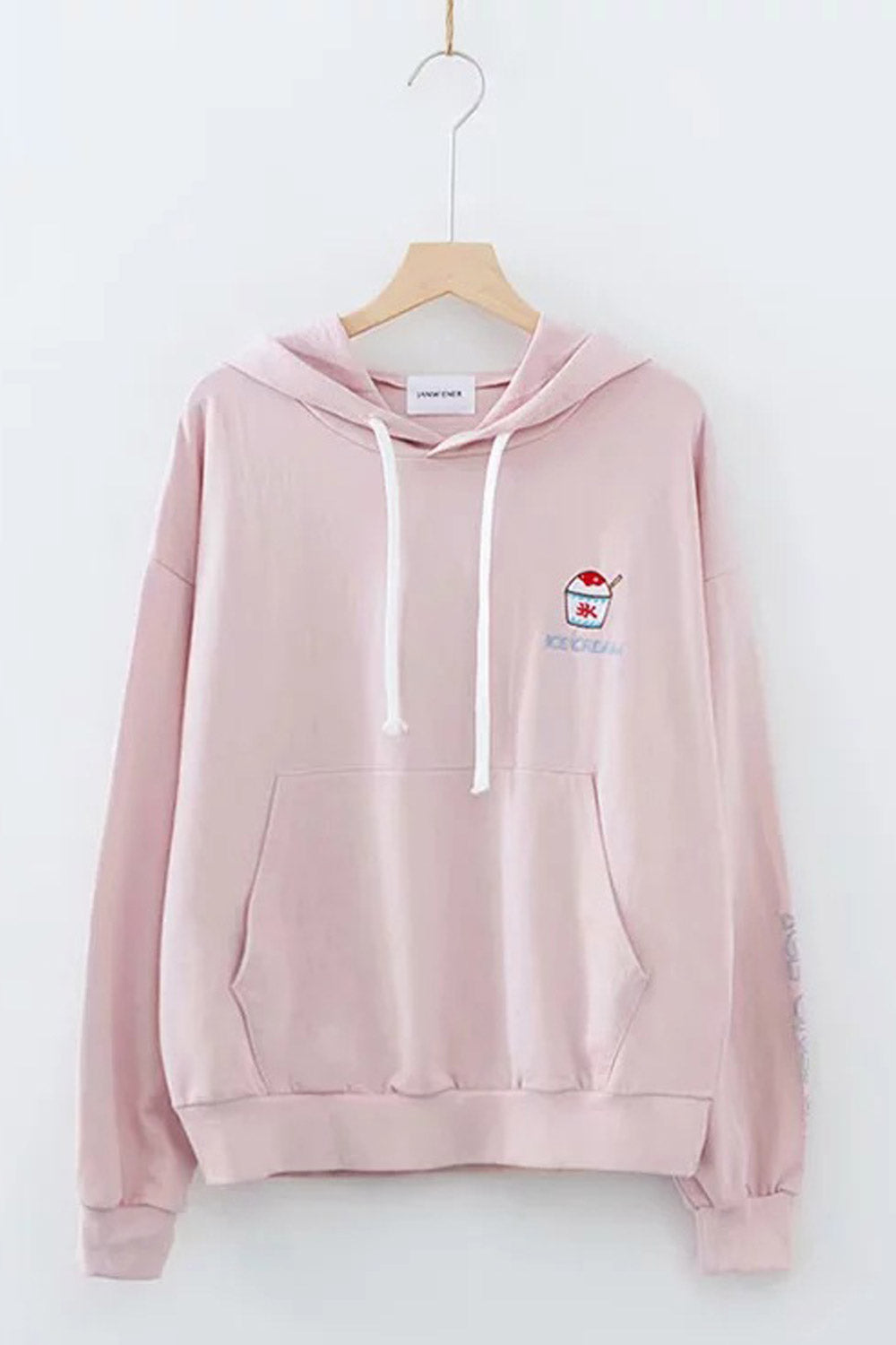 Women Simple Loose Fit Thick Hoodie