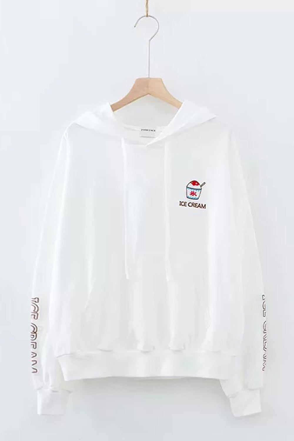 Women Simple Loose Fit Thick Hoodie