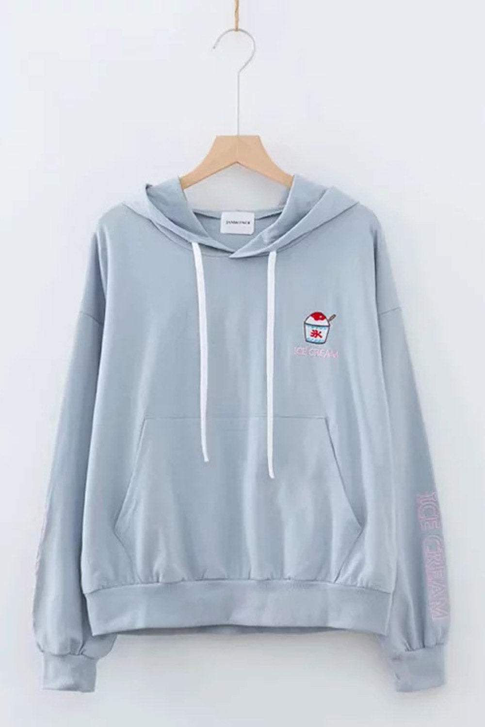 Women Simple Loose Fit Thick Hoodie
