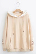Women Graphic Long Sleeve Loose Hoodie