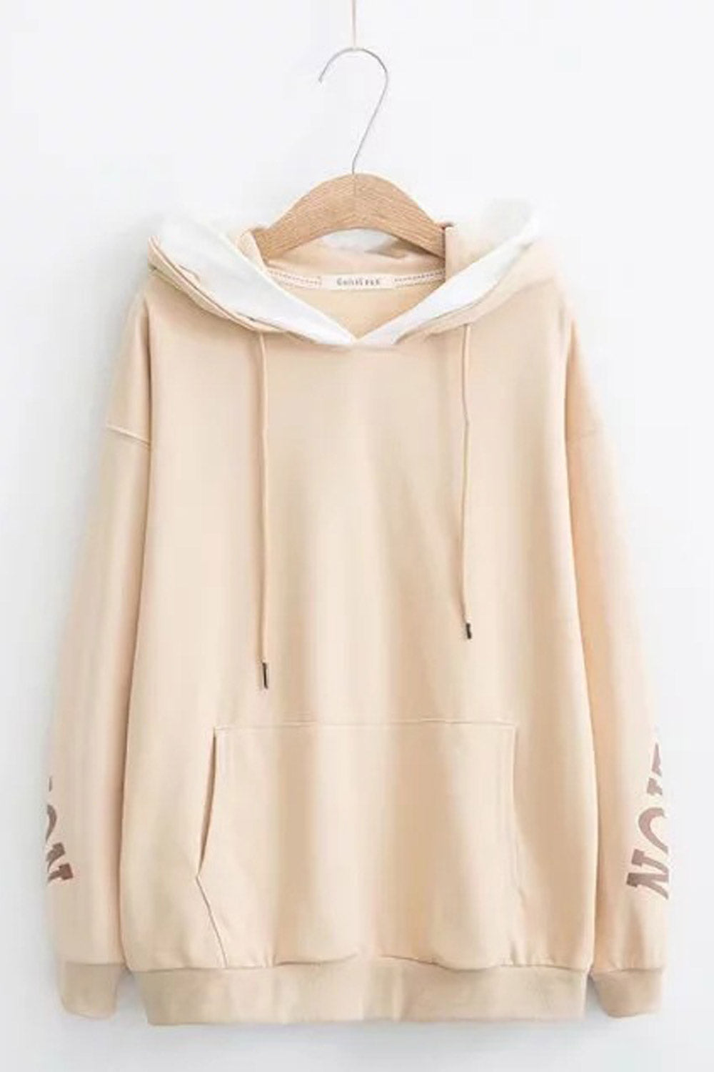 Women Graphic Long Sleeve Loose Hoodie