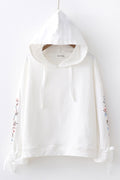 Women Casual Outdoor Long Sleeve Loose Hoodie