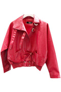 Women Pleasing Comfortable Fit Leather Jacket