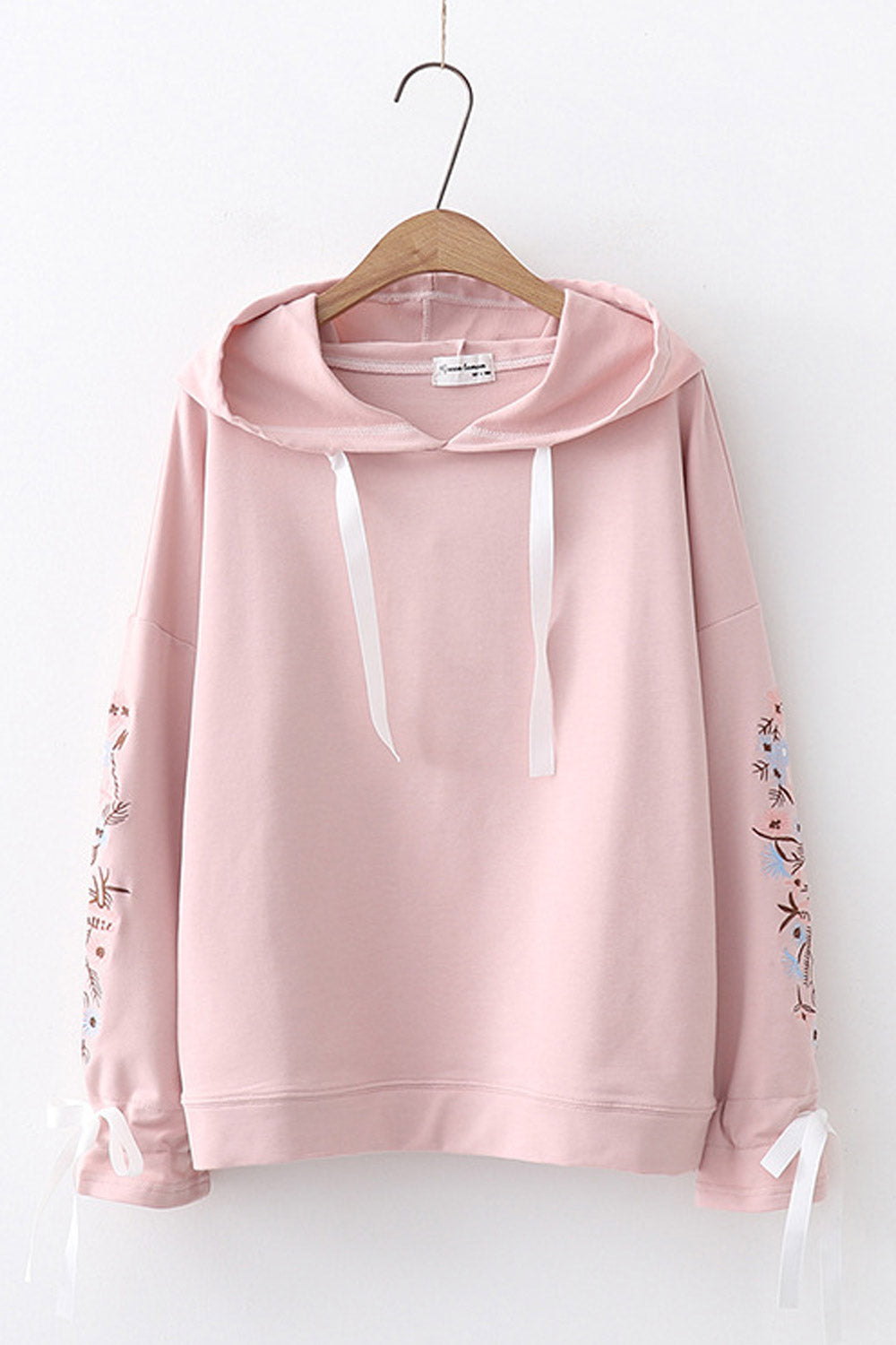 Women Charming Solid Color Casual Hoodie