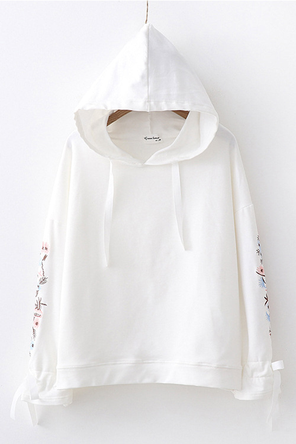 Women Charming Solid Color Casual Hoodie