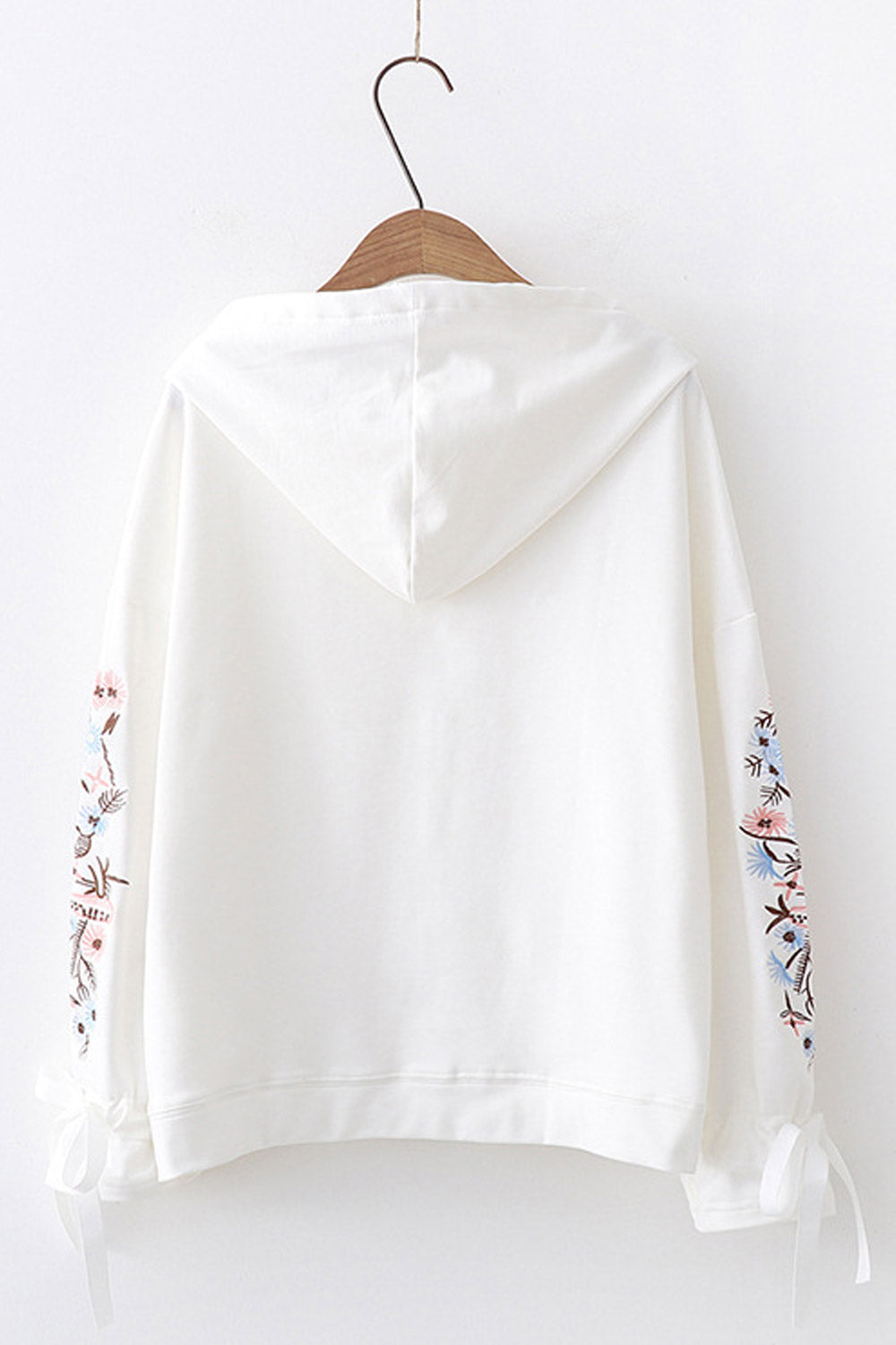 Women Charming Solid Color Casual Hoodie